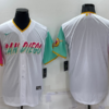 MLB Padres Blank White 2021 City Connect Cool Base Men Jersey
