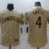 MLB Padres 4 Snell Brown Nike Flexbase Men Jersey