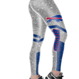Buffalo Bills Silver Leggings