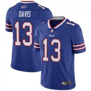 Bills 13 Gabriel Davis Royal 2020 Draft Vapor Limited Men Jersey
