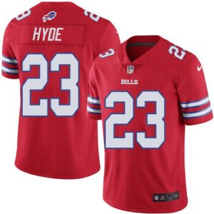 Bills 23 Micah Hyde Red Color  Rush Limited Men Jersey