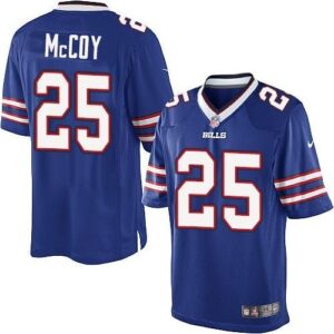 Bills 25 LeSean McCoy Royal Blue Team Color Youth Stitched Limited Jersey