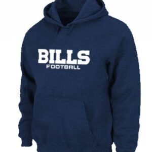 Buffalo Bills Font Pullover Dark Blue Hoodie