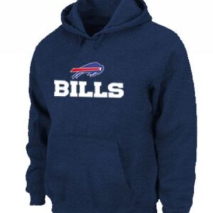 Buffalo Bills Logo Pullover Dark Blue Hoodie