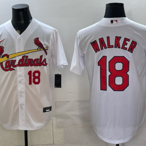 St.Louis Cardinals 18 Walker White Men Jersey