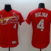 MLB  Cardinals 4 Yadier Molina 2018 Spring Training Flex Base Men Jersey