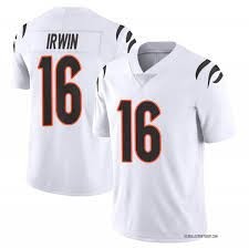 Nike Bengals 16 Trenton Irwin White Vapor Untouchable Limited Men Jersey