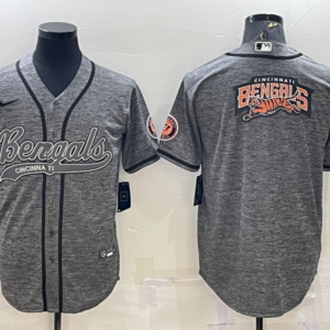 Nike Bengals Blank Vapor Baseball Logo Limited Men Jersey