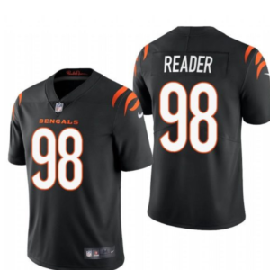 Nike Bengals 98 D.J. Reader Black Vapor Untouchable Limited Men Jersey