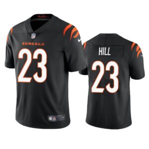 Bengals 23 Daxton Hill Black 2022 Draft Vapor Untouchable Limited Men Jersey