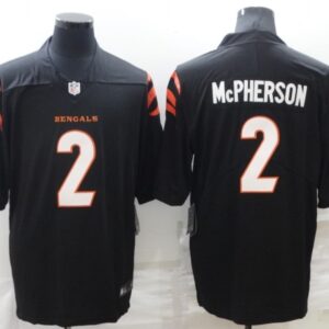Nike Bengals 2 Evan Mcpherson Black Vapor Untouchable Limited Men Jersey