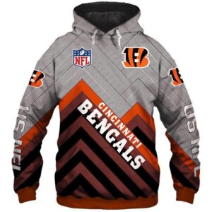Cincinnati Bengals 3D Printed Sport Pullover Hoodie Sweatshirt