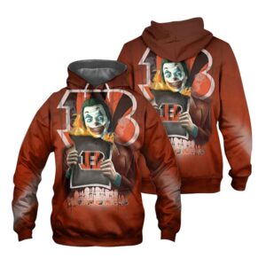 Cincinnati Bengals Halloween Costume Pullover Hoodie