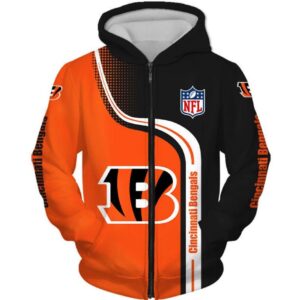 Cincinnati Bengals 3D Print Hoodie Sweatshirt