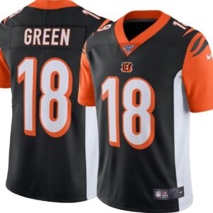 Nike Bengals 18 A.J. Green Black 100th Season Vapor Untouchable Limited Men Jersey