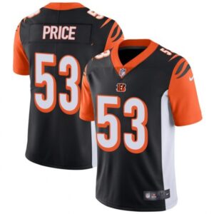 Bengals 53 Billy Price 2018 Draft Black Vapor Untouchable Limited Men Jersey