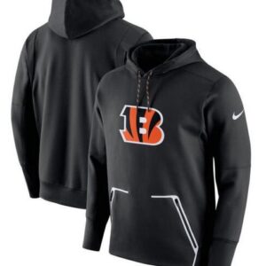 Bengals Champ Drive Vapor Speed Pullover Hoodie Black