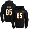 Bengals 85 Tyler Eifert Black Men Pullover Hoodie