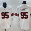 Nike Browns 95 Garrett White Vapor Limited Men Jersey 1