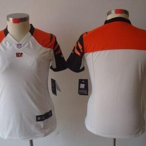 Bengals Blank White Women's Limited Jersey