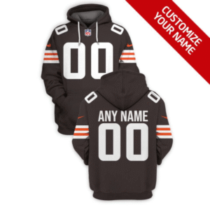 Browns Customized New Brown 2021 Stitched New Hoodie