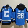 Colts 28 Jonathan Taylor Blue Ageless Must-Have Lace-Up Pullover Hoodie
