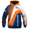 Denver Broncos 3D Sweatshirt Pullover Hoodie
