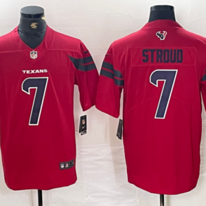 Nike Texans 7 C.J. Stroud Red  Vapor Limited Men Jersey