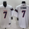 Nike Texans 7 C.J. Stroud White Vapor Limited Men Jersey
