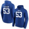 Indianapolis Colts 53 Shaquille Leonard Blue Hoodie