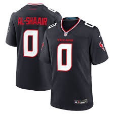 Nike Texans 0 Azeez Al-Shaair  Black Vapor Limited Men Jersey