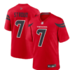 Nike Texans 7 CJ Stroud Red 2024 New Vapor Limited Men Jersey