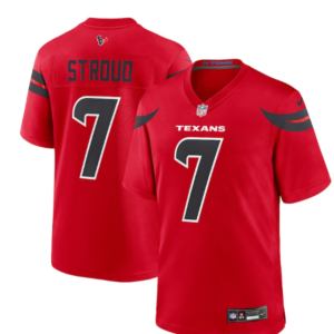 Nike Texans 7 CJ Stroud Red 2024 New Vapor Limited Men Jersey