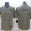 Nike Colts 53 Darius Leonard 2019 Olive Salute To Service Limited Men Jersey
