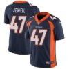 Nike Denver Broncos 47 Josey Jewell Vapor Untouchable Navy Limited Men Jersey