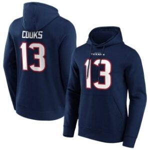 Houston Texans 13 Brandin Cooks Navy Hoodie