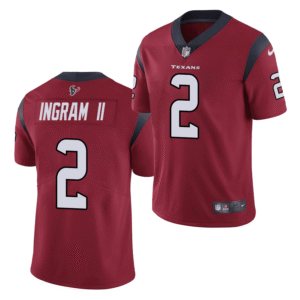 Nike Texans 2 Mark Ingram II  Red Vapor Untouchable Limited Men Jersey