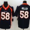 Nike Denver Broncos 58 Von Miller Navy Blue Vapor Untouchable Limited Men Jersey