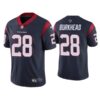 Nike Texans 28 Rex Burkhead Navy Vapor Untouchable Limited Men Jersey
