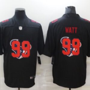 Nike Texans 99 J.J. Watt 2020 Black Crucial Catch Limited Men Jersey