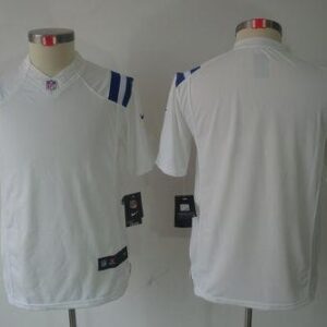 Youth Indianapolis Colts Blank White Limited Jersey