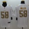 Broncos 58 Von Miller White Salute To Service Limited Men Jersey
