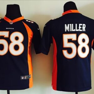 Broncos 58 Von Miller Navy Blue Toddler Jersey