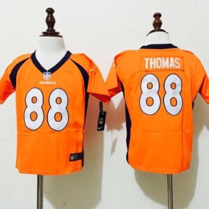 Broncos 88 Demaryius Thomas Orange Toddler Jersey