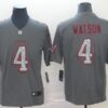 Nike Texans 4 Deshaun Watson Gray Static Vapor Untouchable Limited Men Jersey