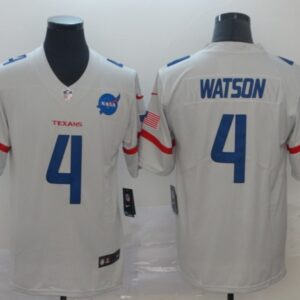 Texans 4 Deshaun Watson City Edition White Jersey