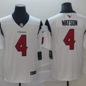 Nike Texans 4 Deshaun Watson White 2019 Vapor Untouchable Limited Men Jersey