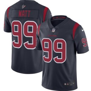 Nike Texans 99 J.J. Watt Navy 2019 Color Rush Limited Men Jersey