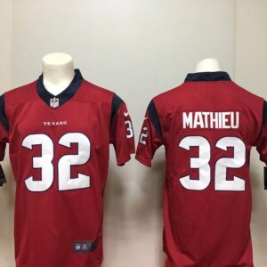 Nike Texans 32 Tyrann Mathieu Red Vapor Untouchable Limited Men Jersey