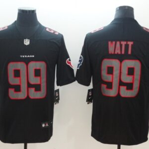 Nike Texans 99 J.J. Watt Black Vapor Impact Limited Men Jersey
